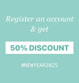 Register for 50% discount